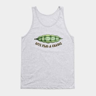 Give peas a chance Tank Top